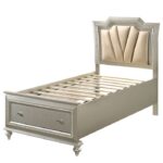 Kaitlyn Full Bed W/Led & Storage