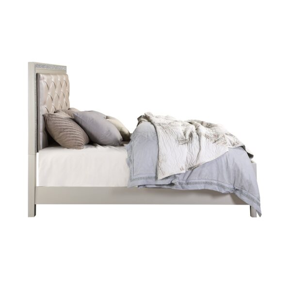Sliverfluff EK Bed W/Led & Storage - Image 4