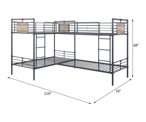 Cordelia Quadruple Twin Bunk Bed - Image 2