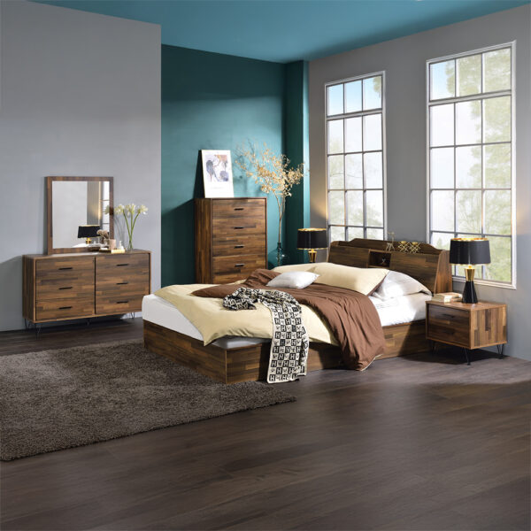 Hestia Queen Bed W/Storage - Image 7
